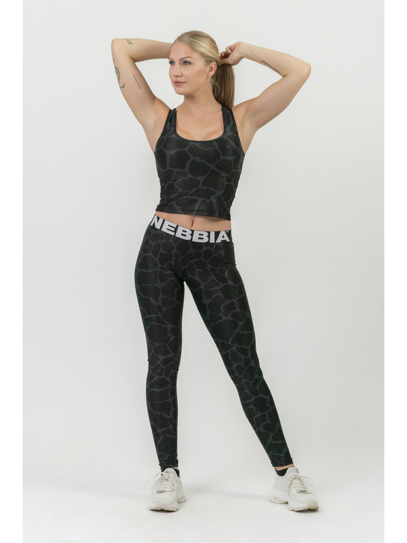 Nebbia NATURE-INSPIRED športna majica "Racer back" 549 Nebbia