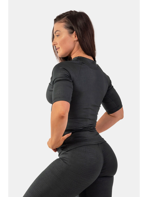 Nebbia Majica z vzorcem kačje kože 416 Nebbia