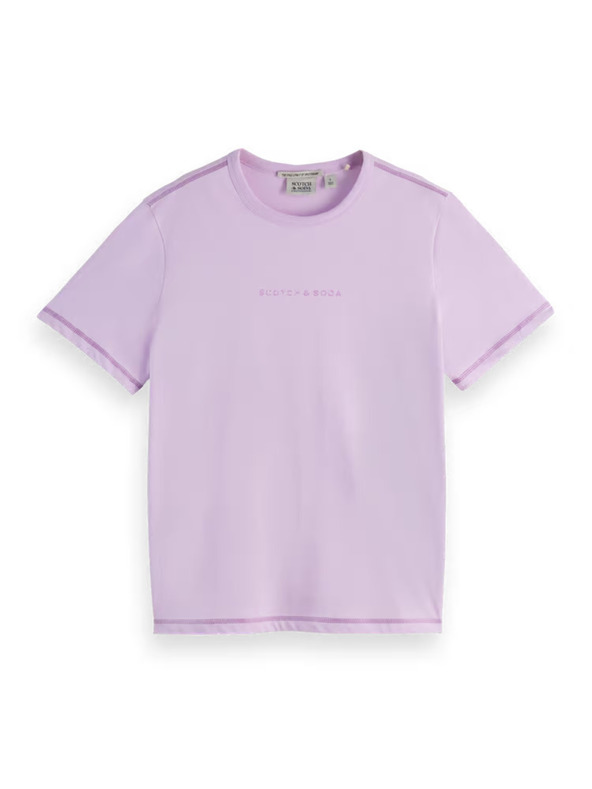 Scotch & Soda Svetlo vijolična ženska majica Scotch & Soda