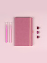 NOTIQUE NOTIQUE Notes Roza, podložen, 13 x 21 cm