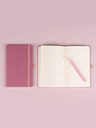 NOTIQUE NOTIQUE Notes Roza, podložen, 13 x 21 cm