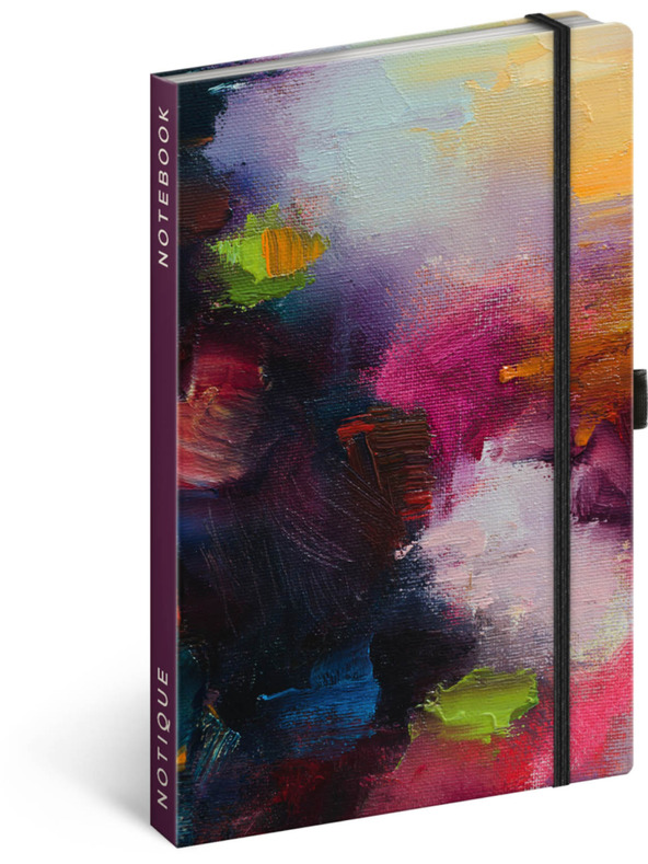 NOTIQUE NOTIQUE Notes Roza slika, podloženo, 13 x 21 cm BAAGL