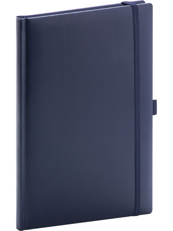 NOTIQUE NOTIQUE Notes Balakron, temno modra barva, pikčasta, 15 x 21 cm