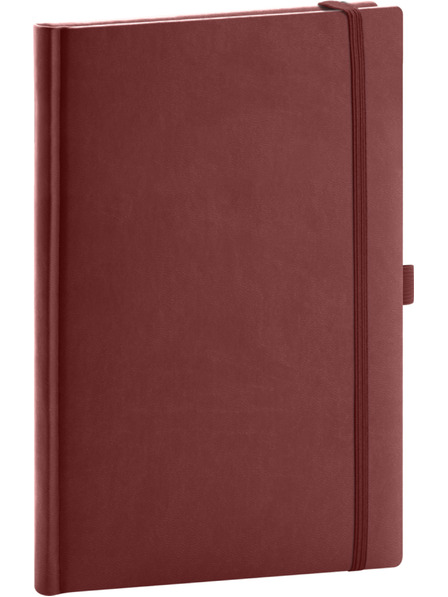 NOTIQUE NOTIQUE Notes Aprint Neo, bordo, pikčasto, 15 x 21 cm