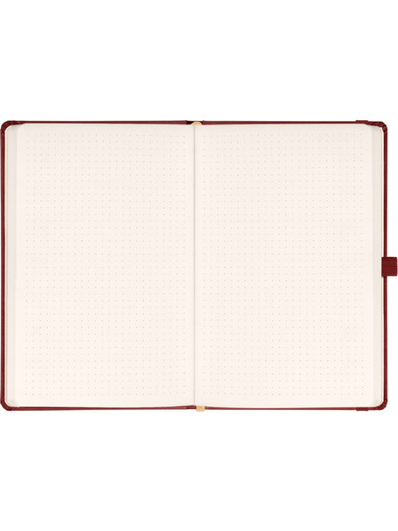 NOTIQUE NOTIQUE Notes Aprint Neo, bordo, pikčasto, 15 x 21 cm