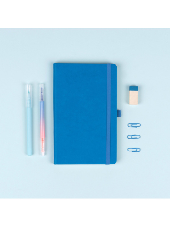 NOTIQUE NOTIQUE Notes Modra, podložena, 13 x 21 cm