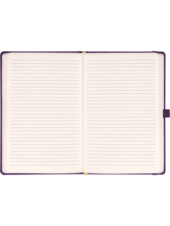 NOTIQUE NOTIQUE Notes Aprint Neo, vijolična barva, s črtami, 15 x 21 cm