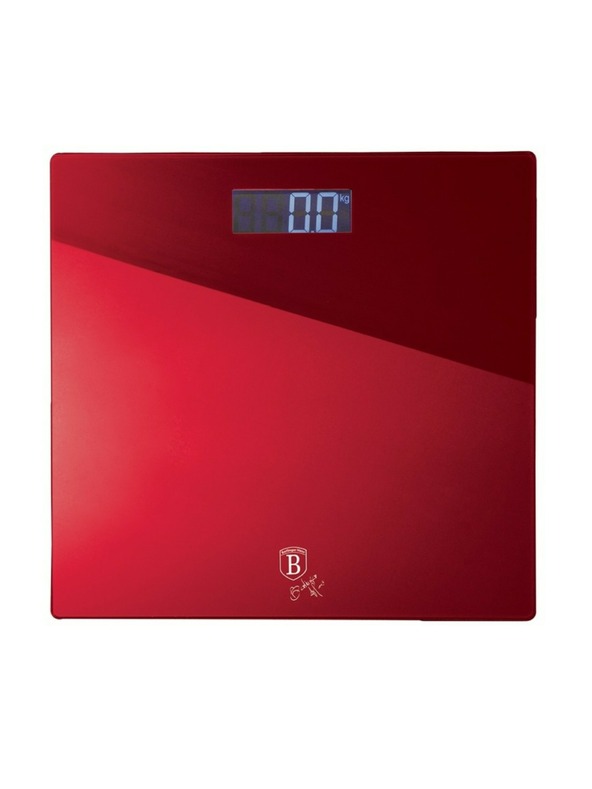 Berlingerhaus Osebna digitalna tehtnica 150 kg Burgundska kovinska linija BERLINGERHAUS