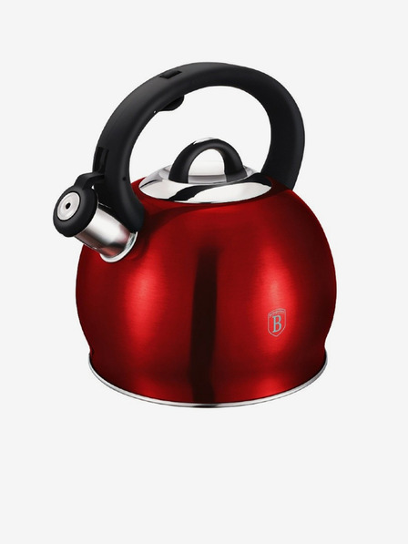 Berlingerhaus Žvižgajoča posoda iz nerjavečega jekla 3 L Burgundy Metallic Line BERLINGERHAUS