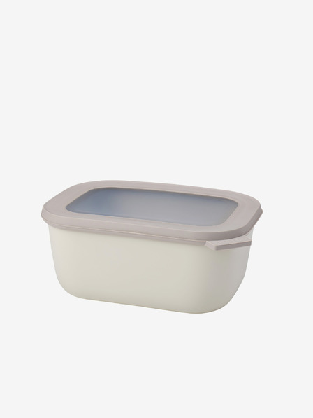 Mepal Mepal Posoda Cirqula Rectangular Nordic White 1500 ml