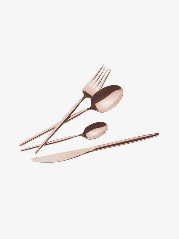 Berlingerhaus Komplet pribora iz nerjavečega jekla 24 kosov BERLINGERHAUS Rosegold Metallic Line
