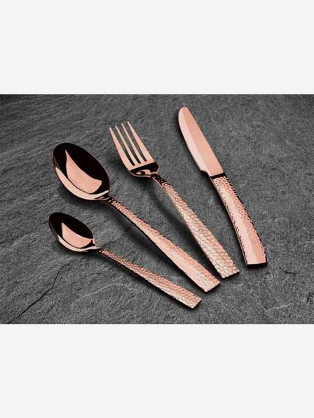 Berlingerhaus Komplet jedilnega pribora 24 kosov iz nerjavečega jekla Rosegold Metallic Line BERLINGERHAUS