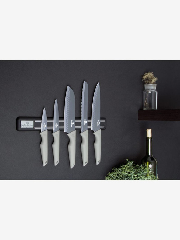 Berlingerhaus Komplet petih nožev z magnetnim držalom BERLINGERHAUS Aspen Collection