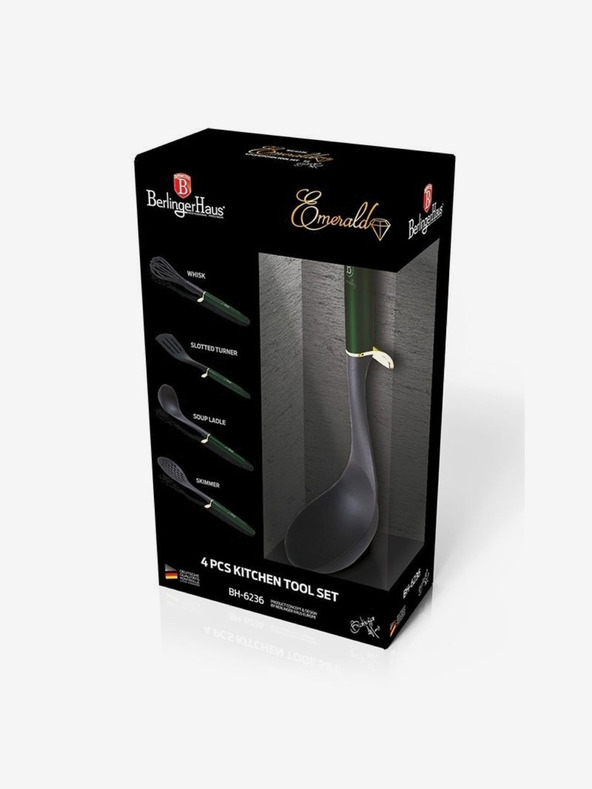 Berlingerhaus Komplet kuhinjskih pripomočkov (4 kosi) Smaragdna kolekcija BERLINGERHAUS
