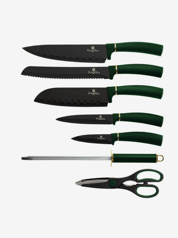 Berlingerhaus Komplet nožev v stojalu 8 kosov BERLINGERHAUS Emerald Collection