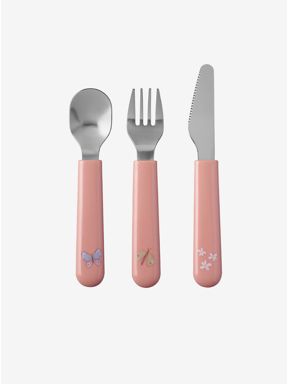 Mepal Roza Mepal Mio otroški komplet vilic, žlice in noža (3 kosi)