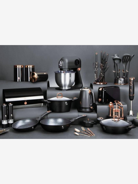 Berlingerhaus Korenine v stojalu komplet 5 kosov Black Rose Collection BERLINGERHAUS