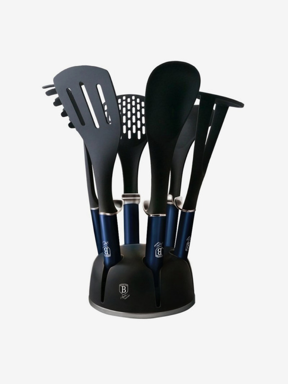 Berlingerhaus Set kuhinjskega orodja v stojalu BERLINGERHAUS Aquamarine Metallic Line (7 kosov)