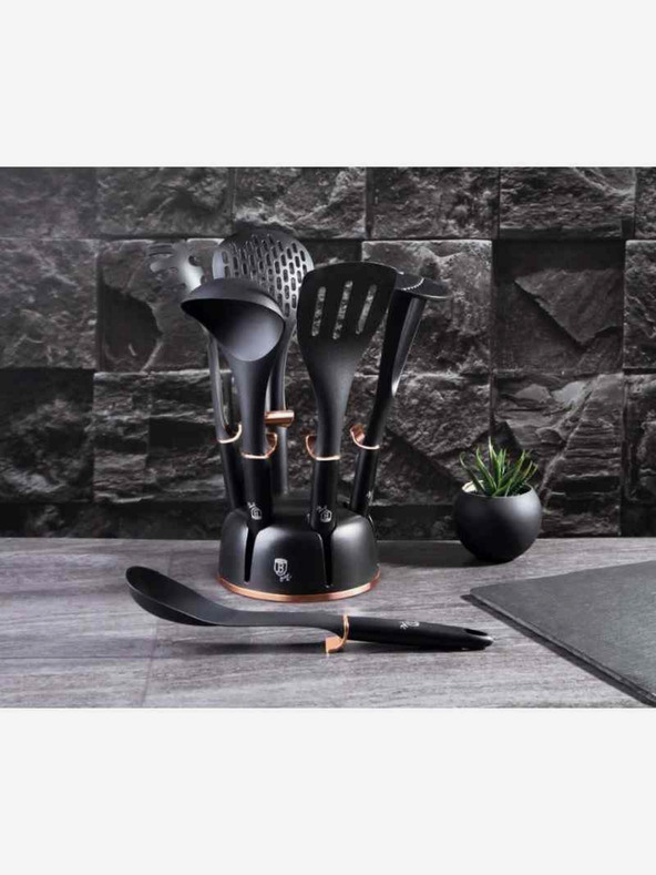 Berlingerhaus BERLINGERHAUS Komplet kuhinjskih pripomočkov Black Rose Collection (7 kosov)