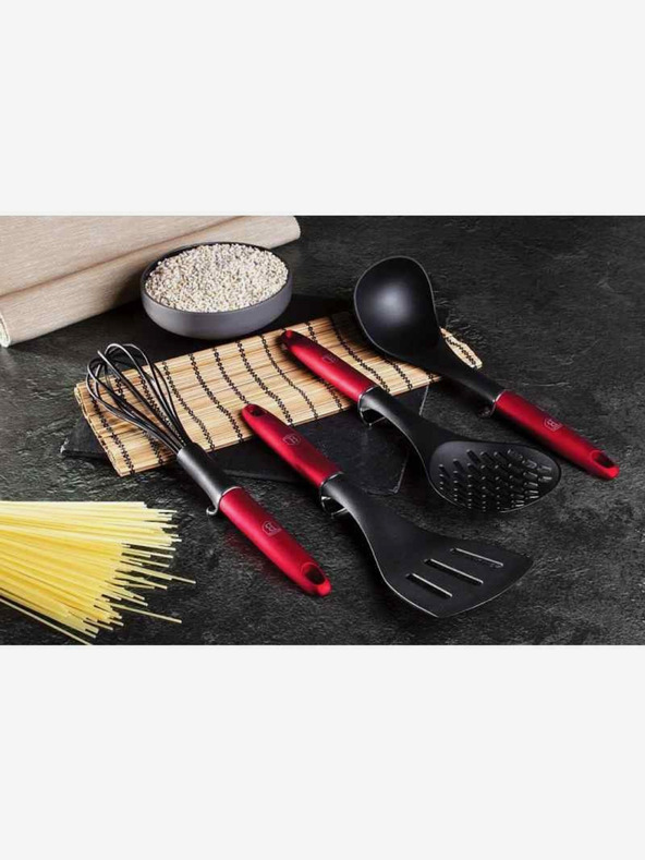 Berlingerhaus BERLINGERHAUS Komplet kuhinjskih pripomočkov Burgundy Metallic Line (7 kosov)