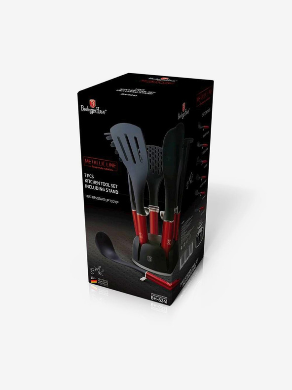 Berlingerhaus BERLINGERHAUS Komplet kuhinjskih pripomočkov Burgundy Metallic Line (7 kosov)