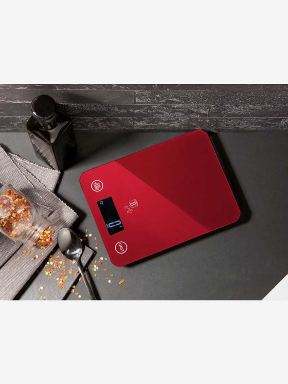 Berlingerhaus Digitalna kuhinjska tehtnica 5 kg BERLINGERHAUS Burgundy Metallic Line