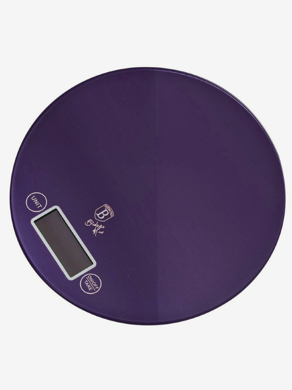 Berlingerhaus Kuhinjska digitalna okrogla tehtnica 5 kg Purple Eclipse Collection BERLINGERHAUS