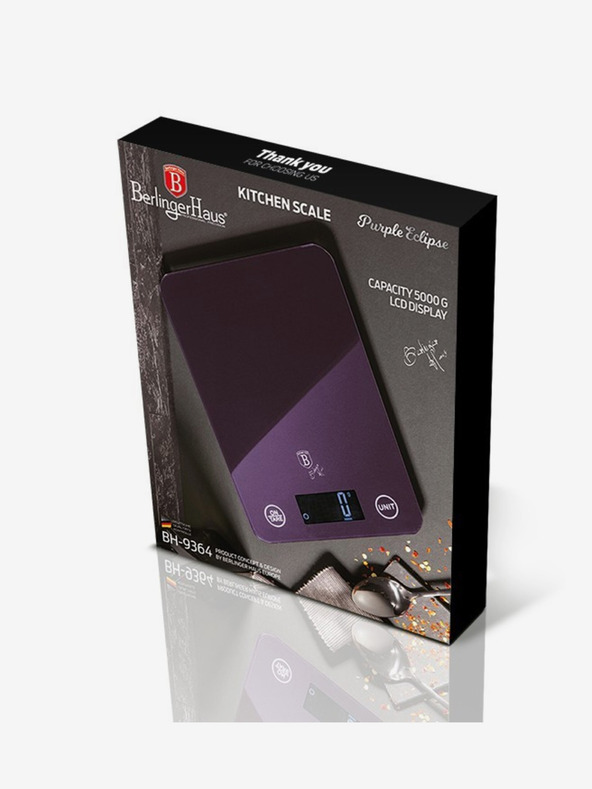 Berlingerhaus BERLINGERHAUS Digitalna kuhinjska tehtnica Royal Purple Metallic Line (5 kg)