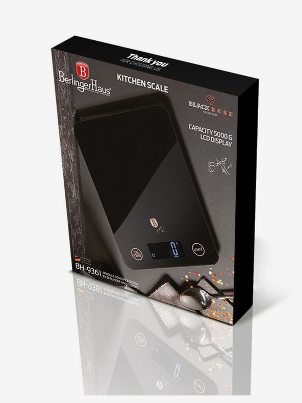 Berlingerhaus Kuhinjska digitalna tehtnica BERLINGERHAUS Black Rose Collection (5 kg)
