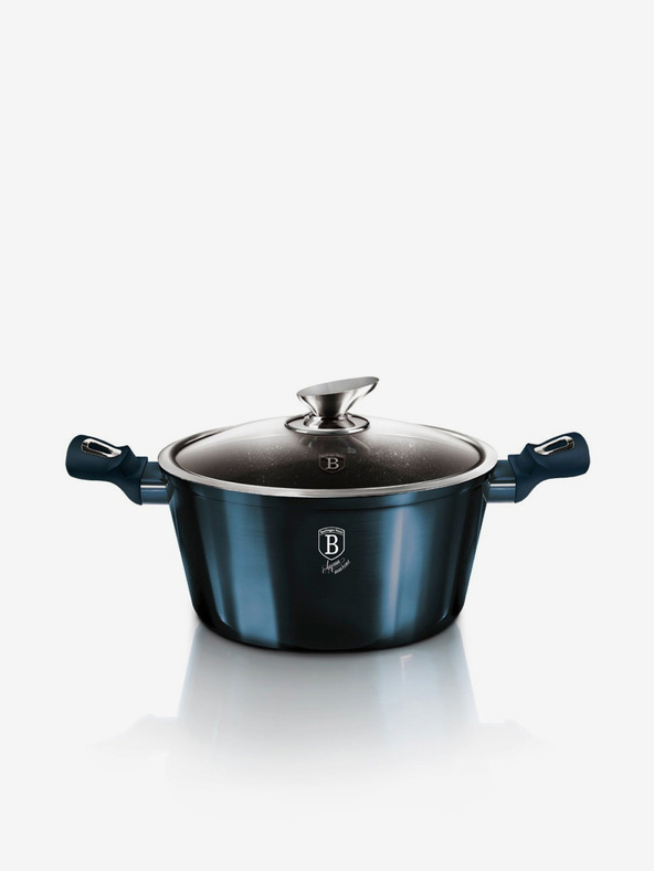 Berlingerhaus Komplet 13 posod Aquamarine Metallic Line BERLINGERHAUS z marmornato površino