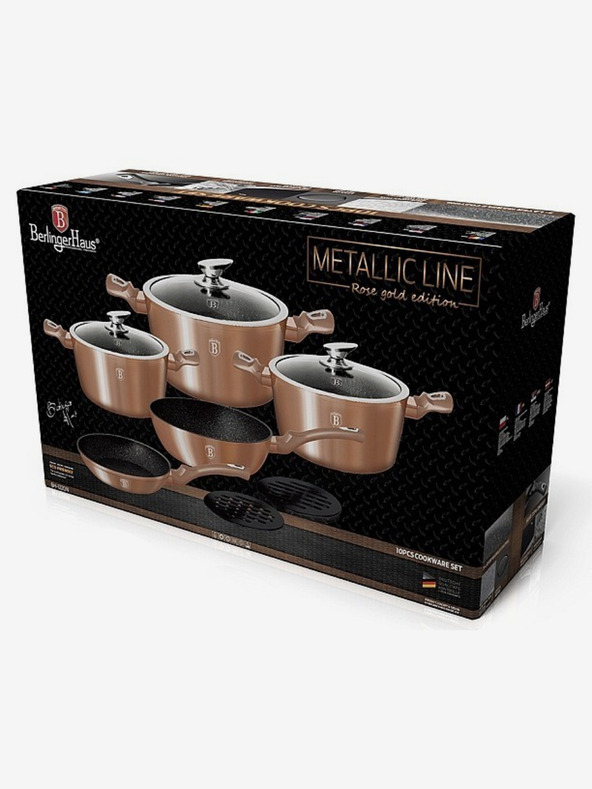 Berlingerhaus BERLINGERHAUS Rosegold Metallic Line (10 kosov)