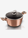 Berlingerhaus Komplet 10 loncev z marmornato površino Rosegold Metallic Line BERLINGERHAUS