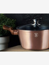 Berlingerhaus Komplet 10 loncev z marmornato površino Rosegold Metallic Line BERLINGERHAUS