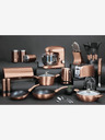 Berlingerhaus Komplet 10 loncev z marmornato površino Rosegold Metallic Line BERLINGERHAUS