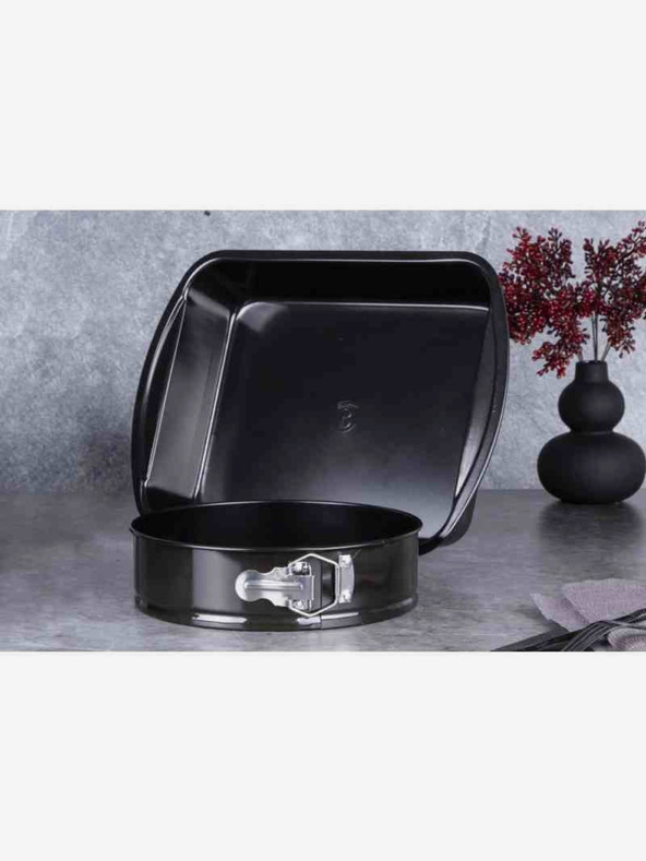 Berlingerhaus Komplet pladnjev za peko s titanovo neprijemljivo površino 2 kosa Shiny Black Edition BERLINGERHAUS