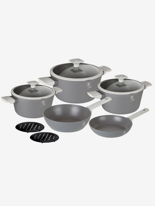 Berlingerhaus Garnitura za kuhanje s površino iz titana, ki se ne prijema, 10 kosov Aspen Collection BERLINGERHAUS