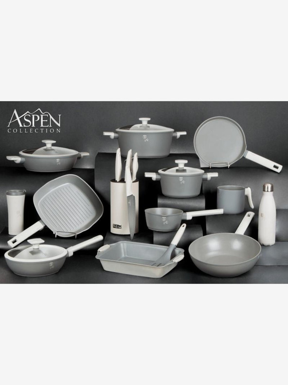 Berlingerhaus Garnitura za kuhanje s površino iz titana, ki se ne prijema, 10 kosov Aspen Collection BERLINGERHAUS