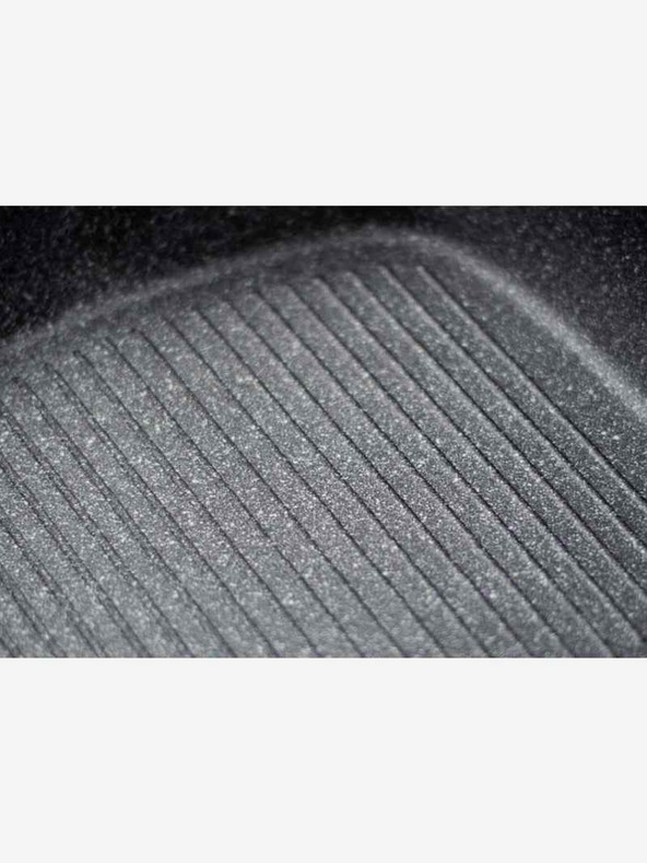 Berlingerhaus Ponev za peko na žaru s pokrovom in marmornato površino 28 cm Burgundy Metallic Line BERLINGERHAUS