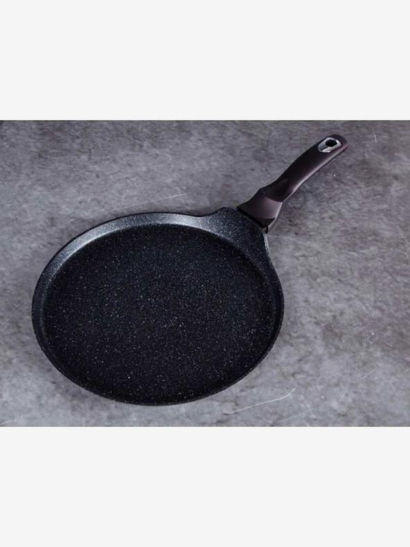 Berlingerhaus Ponev za palačinke s površino iz marmorja 28 cm Shiny Black Collection BERLINGERHAUS
