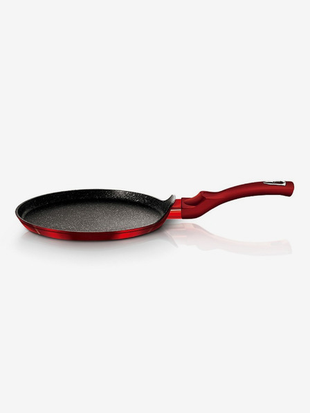 Berlingerhaus Ponev za palačinke z marmornim povojem BERLINGERHAUS Burgundy Metallic Line (25 cm)
