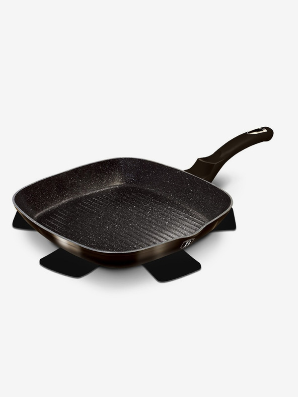 Berlingerhaus Ponev za peko na žaru z marmornato površino BERLINGERHAUS Shiny Black Collection