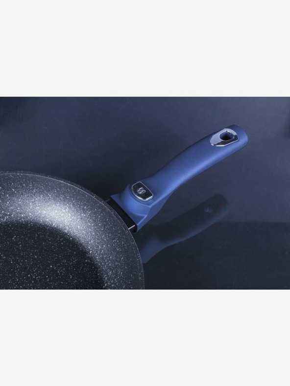 Berlingerhaus Ponev s snemljivim ročajem + pokrov 28 cm BERLINGERHAUS Metallic Line Aquamarine Edition