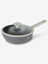 Berlingerhaus Globoka ponev s pokrovom s titanovo površino 24 cm Aspen Collection BERLINGERHAUS