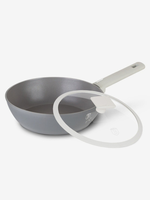 Berlingerhaus Globoka ponev s pokrovom s titanovo površino 24 cm Aspen Collection BERLINGERHAUS