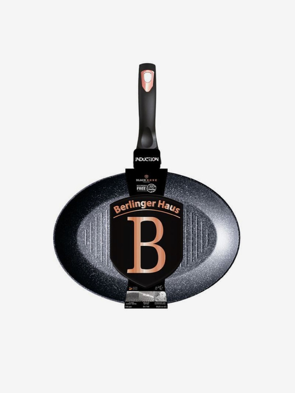 Berlingerhaus Ponev za ribe in zrezke z marmornato površino 35 cm Black Rose Collection BERLINGERHAUS