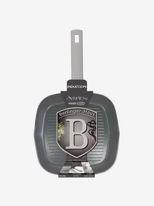 Berlingerhaus Ponev za peko na žaru s titanovo neprijemljivo površino 28 cm Aspen Collection BERLINGERHAUS