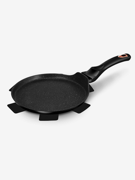 Berlingerhaus Ponev za palačinke z marmornato površino 25 cm Black Rose Collection BERLINGERHAUS