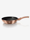 Berlingerhaus Ponev Wok z marmornato površino BERLINGERHAUS Rosegold Metallic Line (28 cm)
