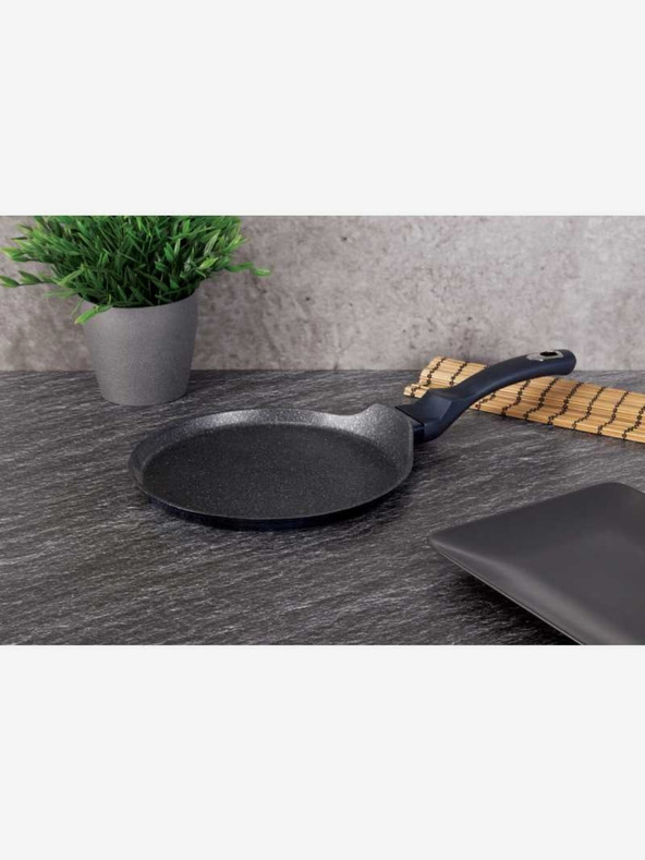 Berlingerhaus Ponev za palačinke z marmornim povojem 25 cm BERLINGERHAUS Metallic Line Aquamarine Edition