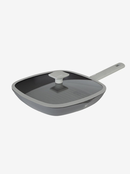 Berlingerhaus Ponev za peko na žaru s pokrovom s titanovo neprijemljivo prevleko 28 cm Aspen Collection BERLINGERHAUS